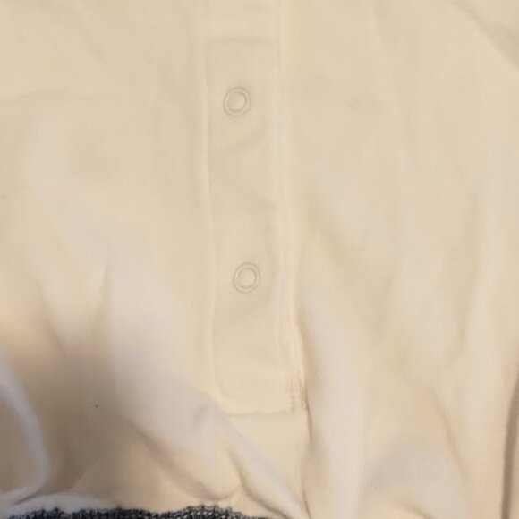 EUC Baby Gap Denim Cotton Soft One Piece 3-6 Months Girls Jean Shorts Blouse - Picture 8 of 9